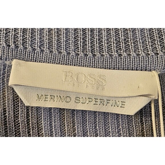 BOSS HUGO BOSS Sweater New w/ Tags Merino Superfine Wool So Soft Size XS Leopard - Picture 3 of 7